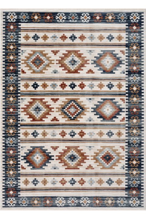Koza Halı Bohem A5849A Krem Multi